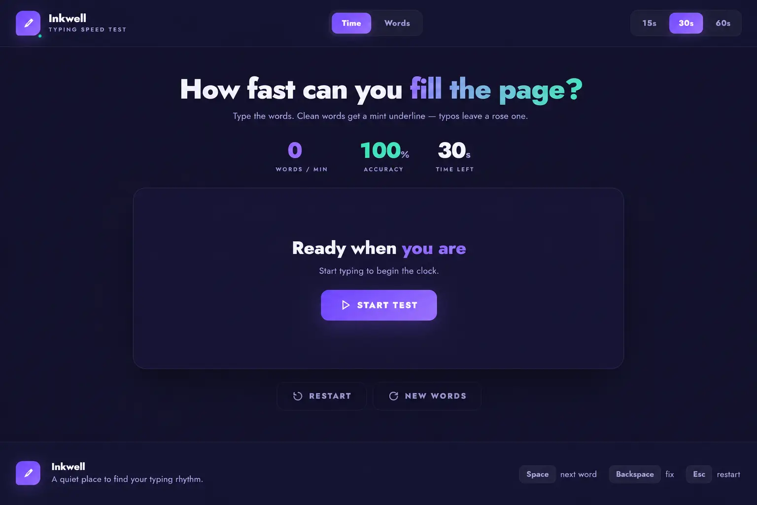 How to Create Typing Game Using HTML, CSS and JS