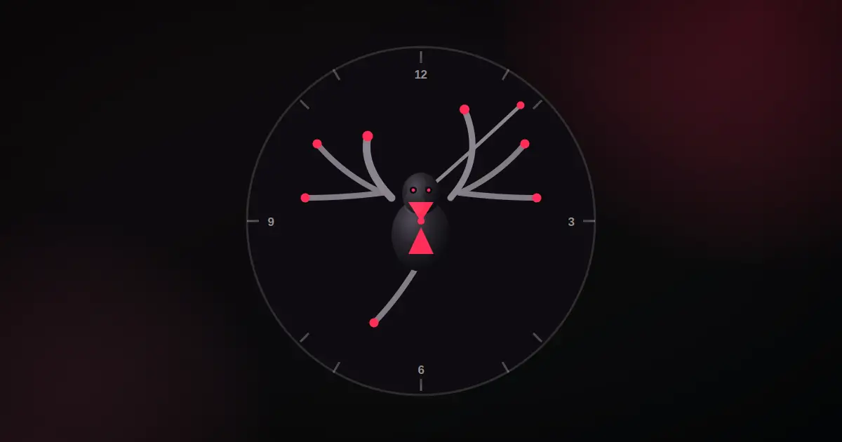 I Build Stellix Spider Clock: Using HTML, CSS and JS